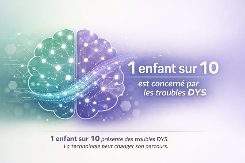 1 enfant sur 10 est concerné par les troubles DYS